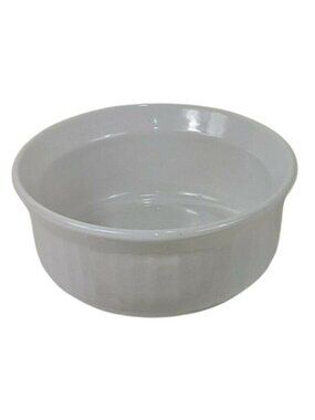 Corning Ware  FRENCH WHITE  16 oz.  Round Casserole Rumekin Dish Bowl F-16-B 68b